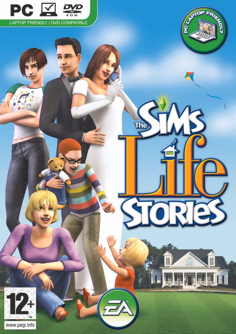 The Sims Life Stories กล่องเกม