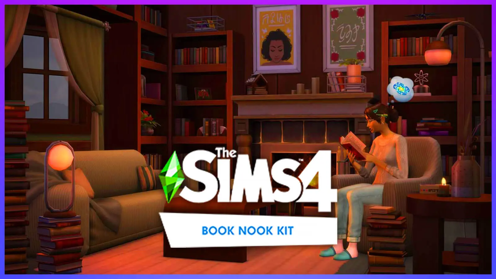 รีวิว The Sims 4 BOOK NOOK KIT ผ่อนคลายกายใจกับหนังสือเล่มโปรด แต่คิทนี้มีก็ได้ ไม่มีก็ได้