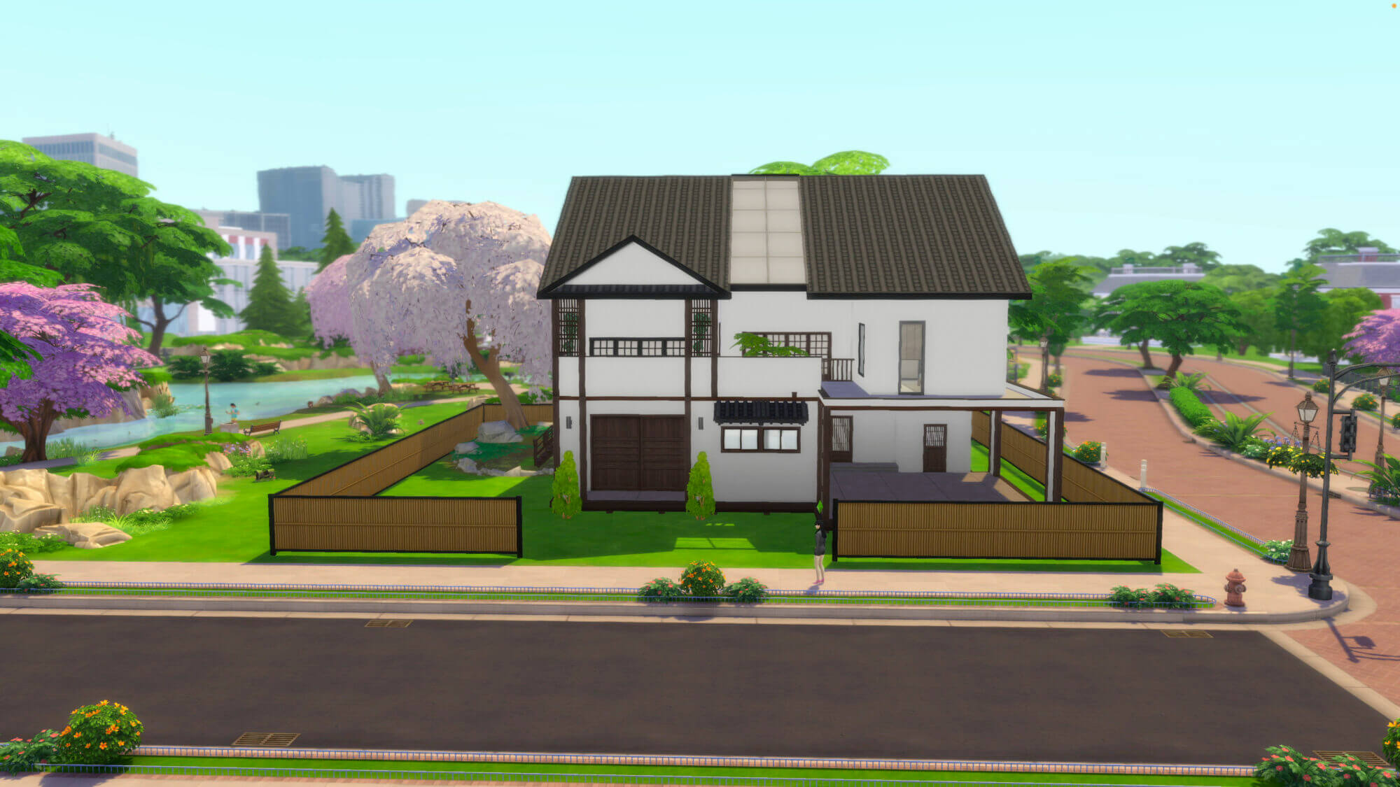 แจกบ้าน The Sims 4 สไตล์บ้านเดี่ยวโฮมมี่ | Inspire by หทัยราษฎร์ 39 5
