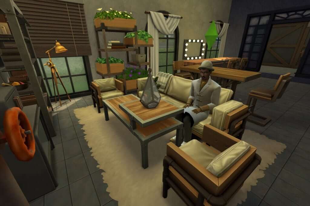 รีวิว The Sims 4 Industrial Loft Kit คุ้มค่า น่าซื้อไหม เดี๋ยวเล่นให้ดู 43