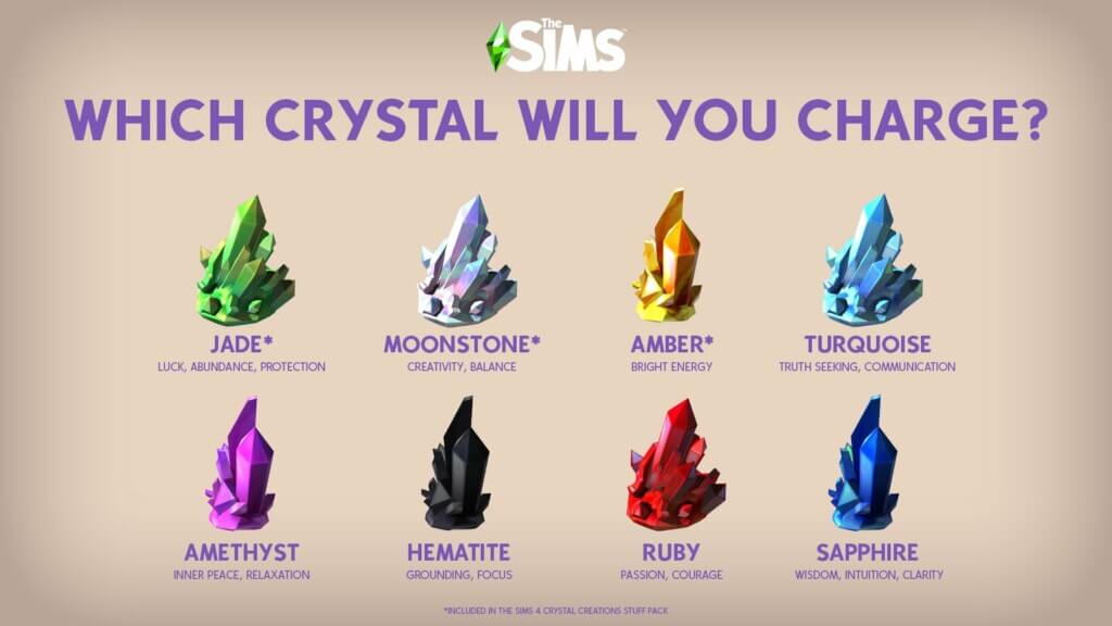 8 หินนำโชคใน The Sims Crystal Creations ที่หาได้ในชีวิตจริง มาดูและซื้อใส่ตามกันเถอะ 225