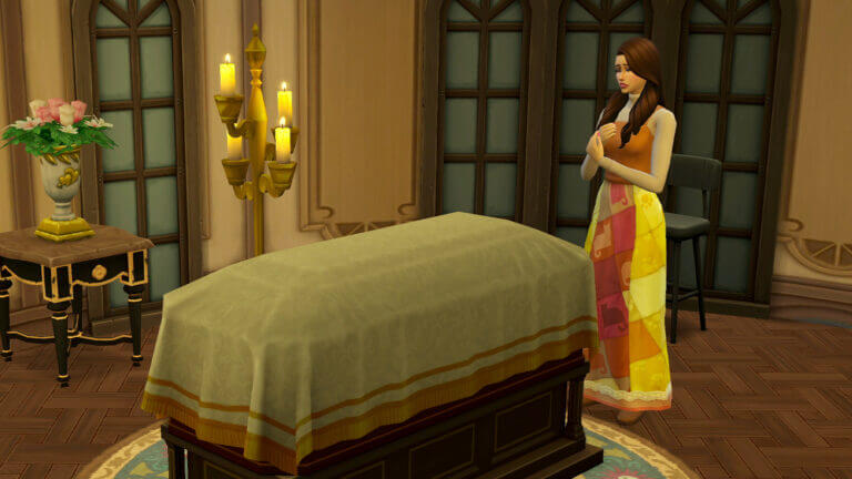 คู่มือการจัดพิธีศพใน The Sims 4 Life and Death