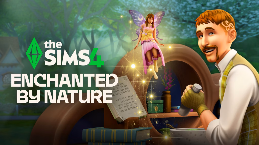The Sims 4: Enchanted by Nature key art