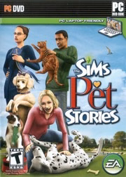The Sims Pet Stories box art