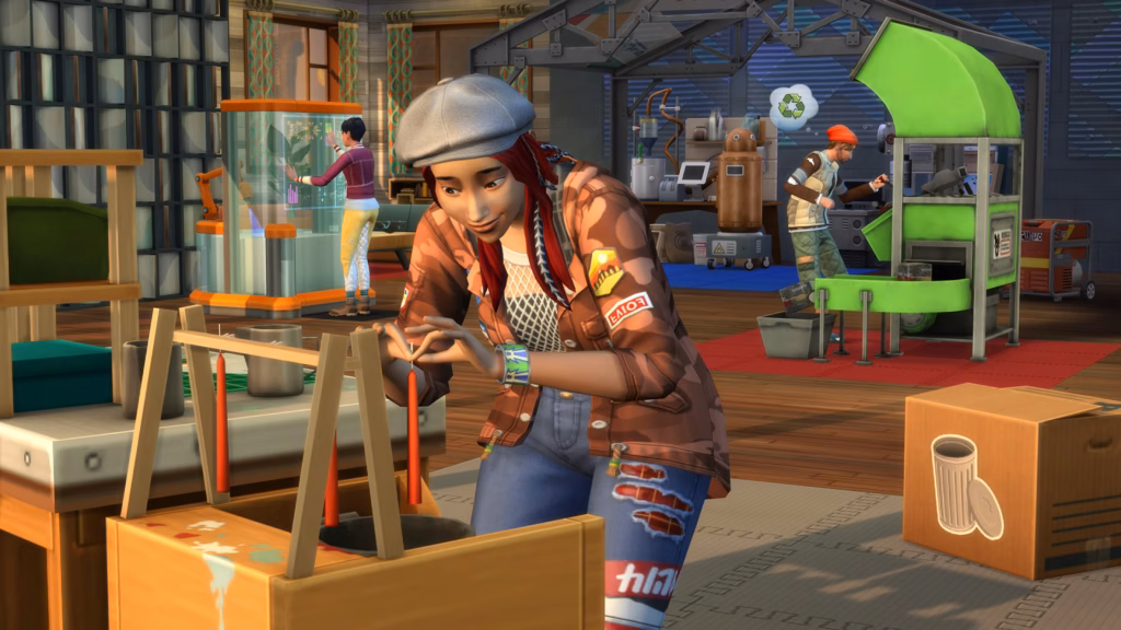 The Sims 4 Eco Lifestyle key art