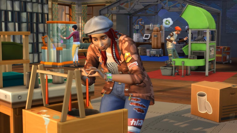 The Sims 4 Eco Lifestyle key art