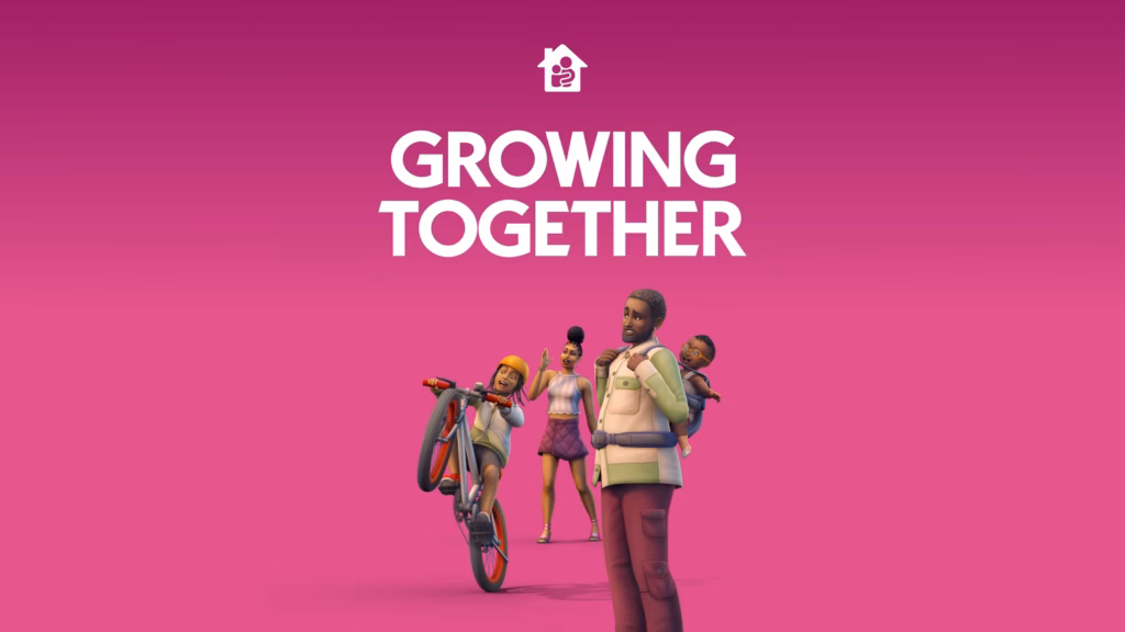 Sims4 ep13 growing together pack art featured