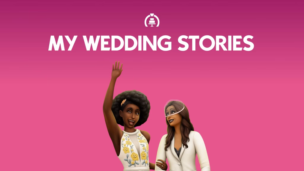The Sims 4 My Wedding Stories Pack Art