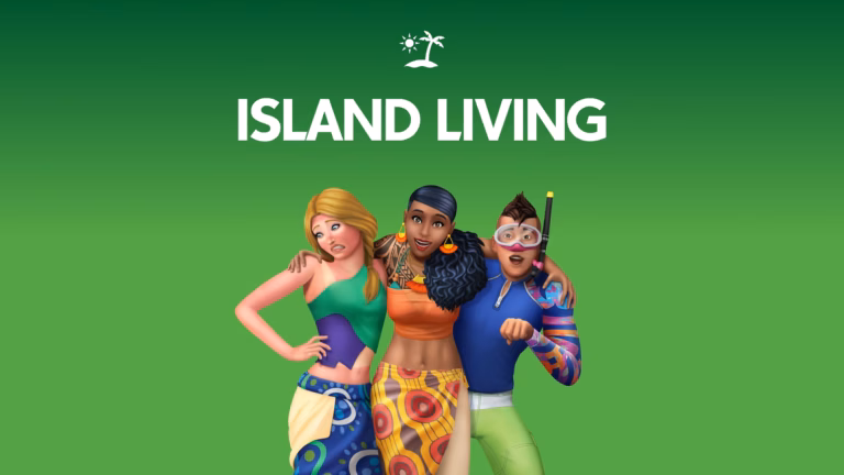The Sims 4 Island Living Pack Art