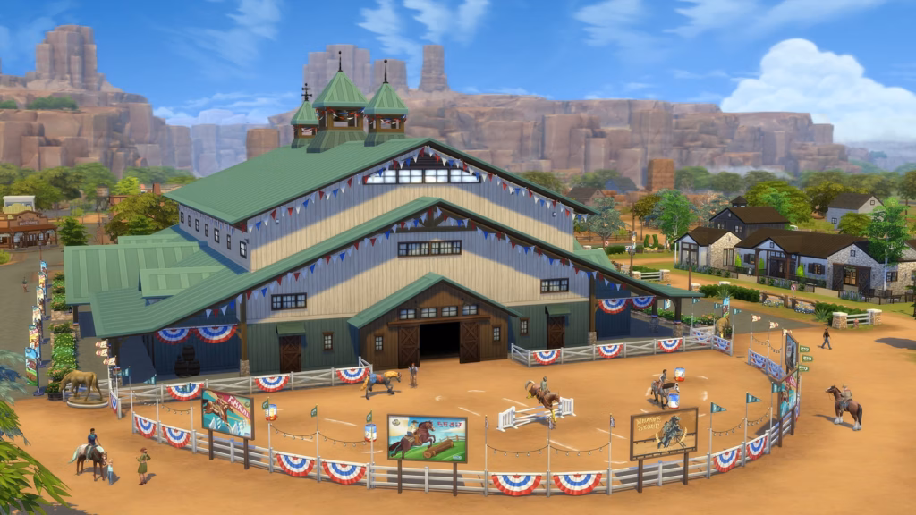 Chestnut Ridge The Sims 4 official world screenshot