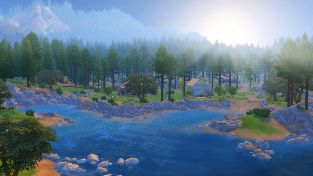 Sims4 world granite falls