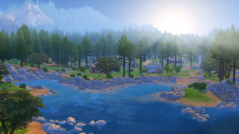 Sims4 world granite falls