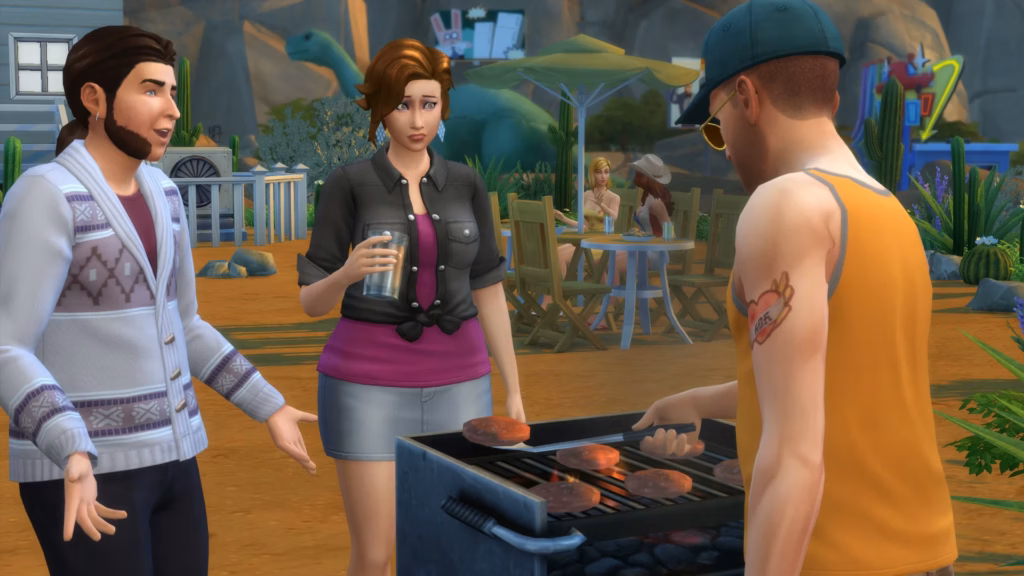 Oasis Springs The Sims 4 official world screenshot