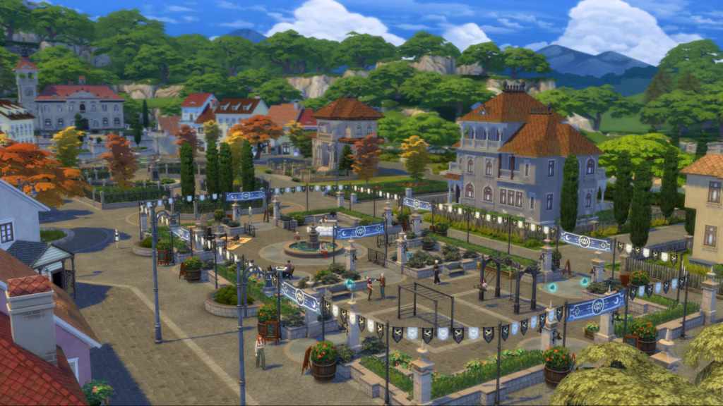 Ravenwood The Sims 4 official world screenshot