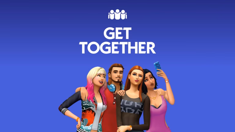 The Sims 4 Get Together Pack Art